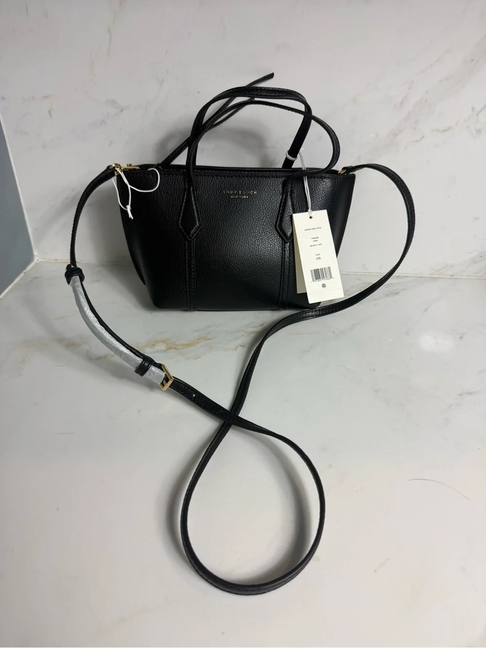 Tory Burch MINI PERRY TOTE Black
